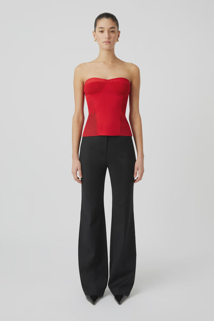 Camilla & Marc Sabine Strapless Bustier (Scarlet)