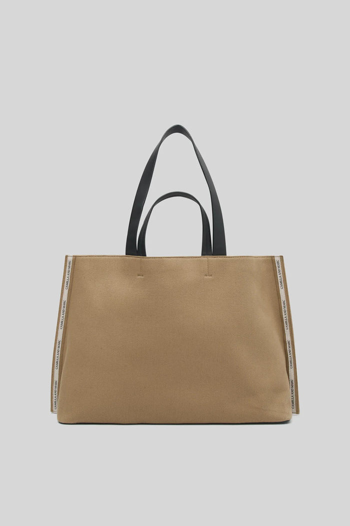 Camilla & Marc Alphonese Tote (Camel & Black)