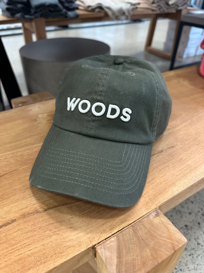 Woods Stitch Cap (Olive)