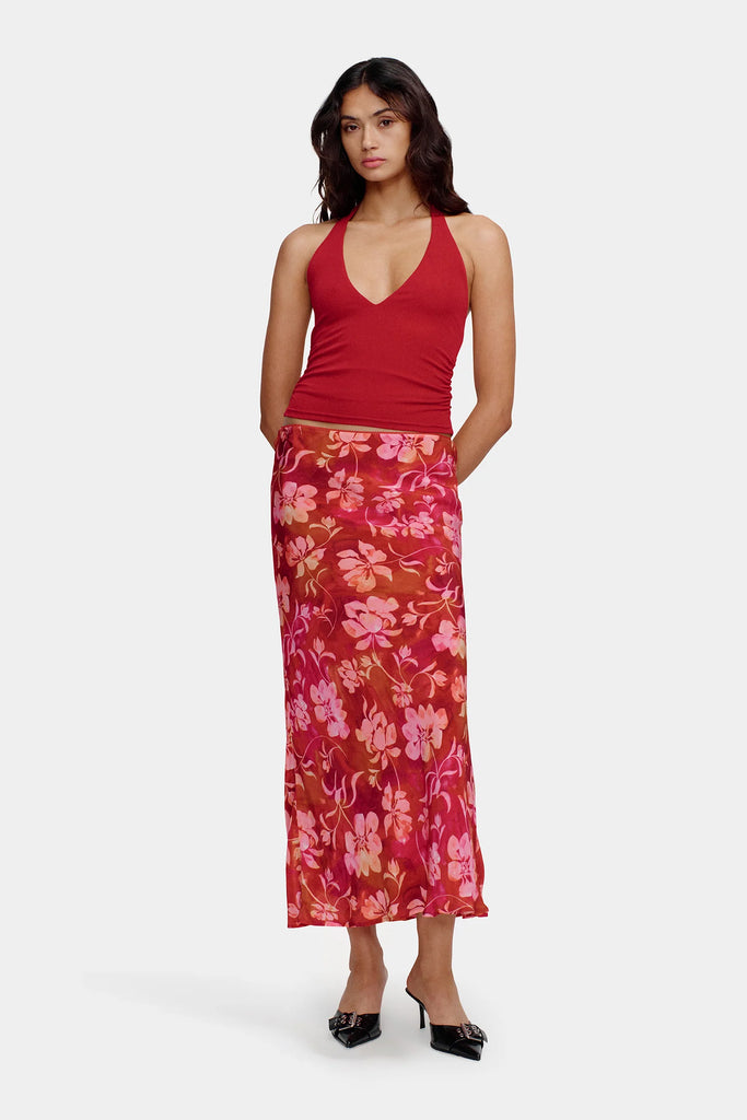 Ownley Marli Slip Skirt Cherrybomb