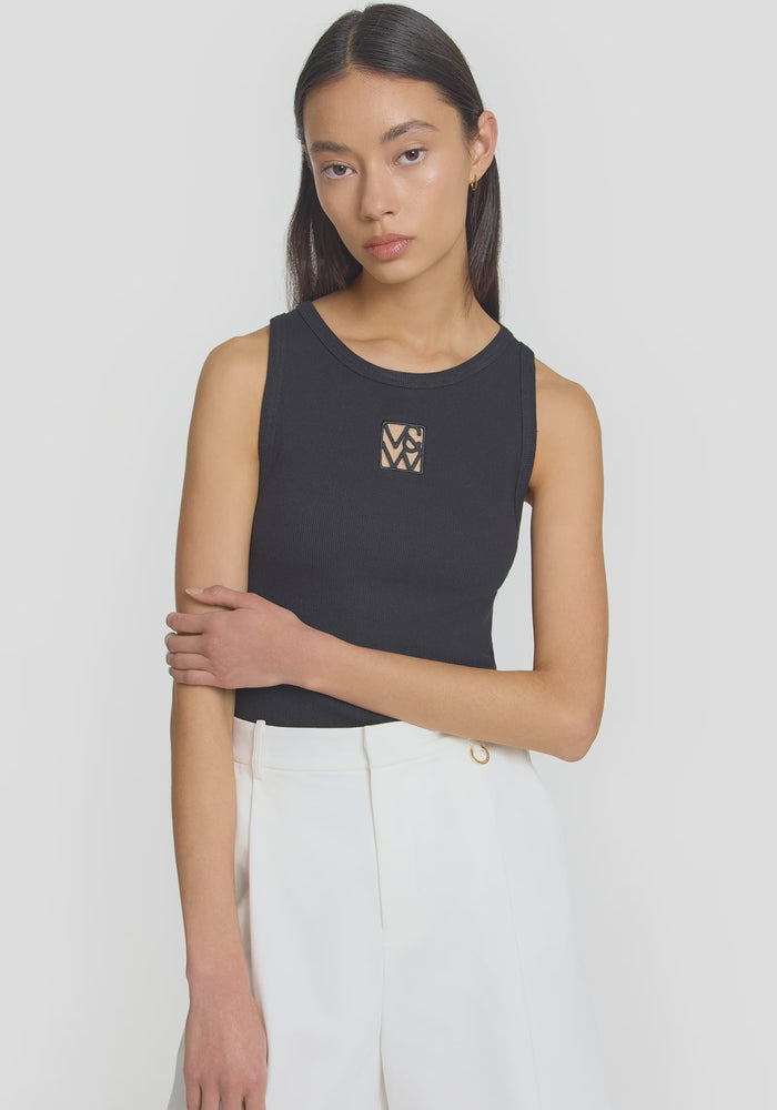 Viktoria & Woods Cut Out Tank (Black)