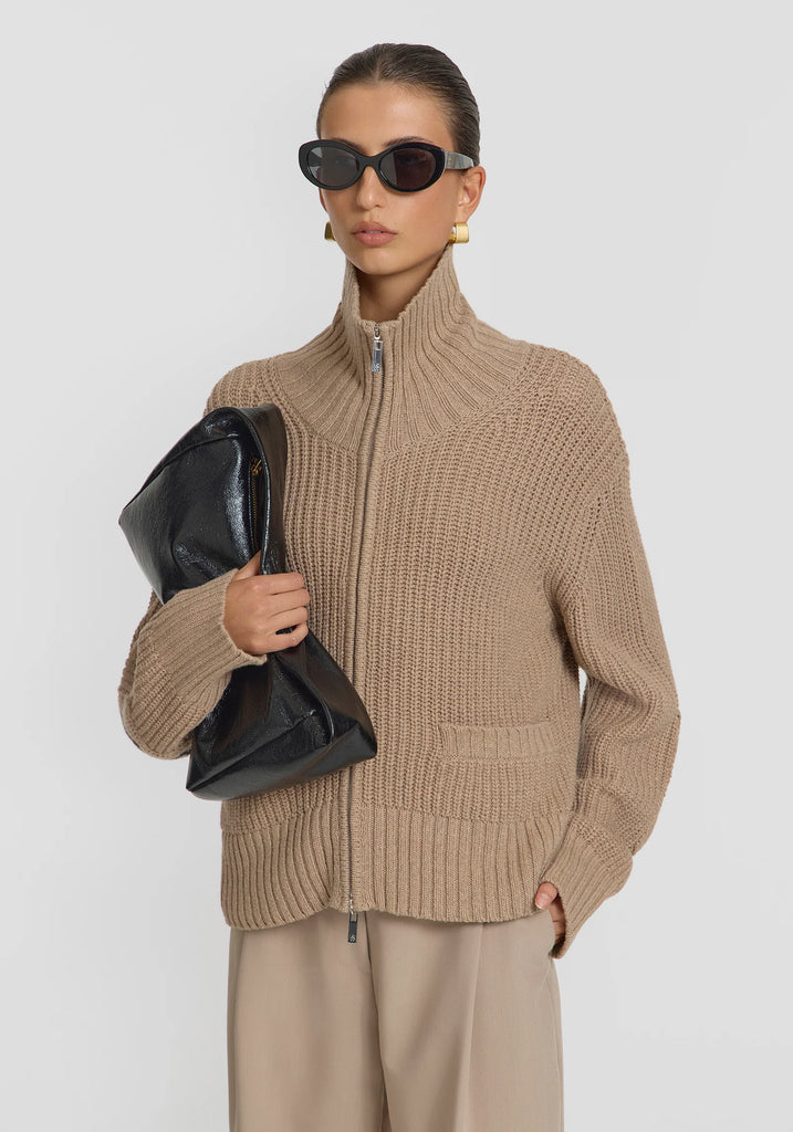 Babylon Cardi (Camel)