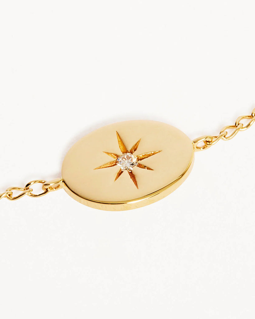 By Charlotte Shine Your Light Bracelet (14k Solid Gold)