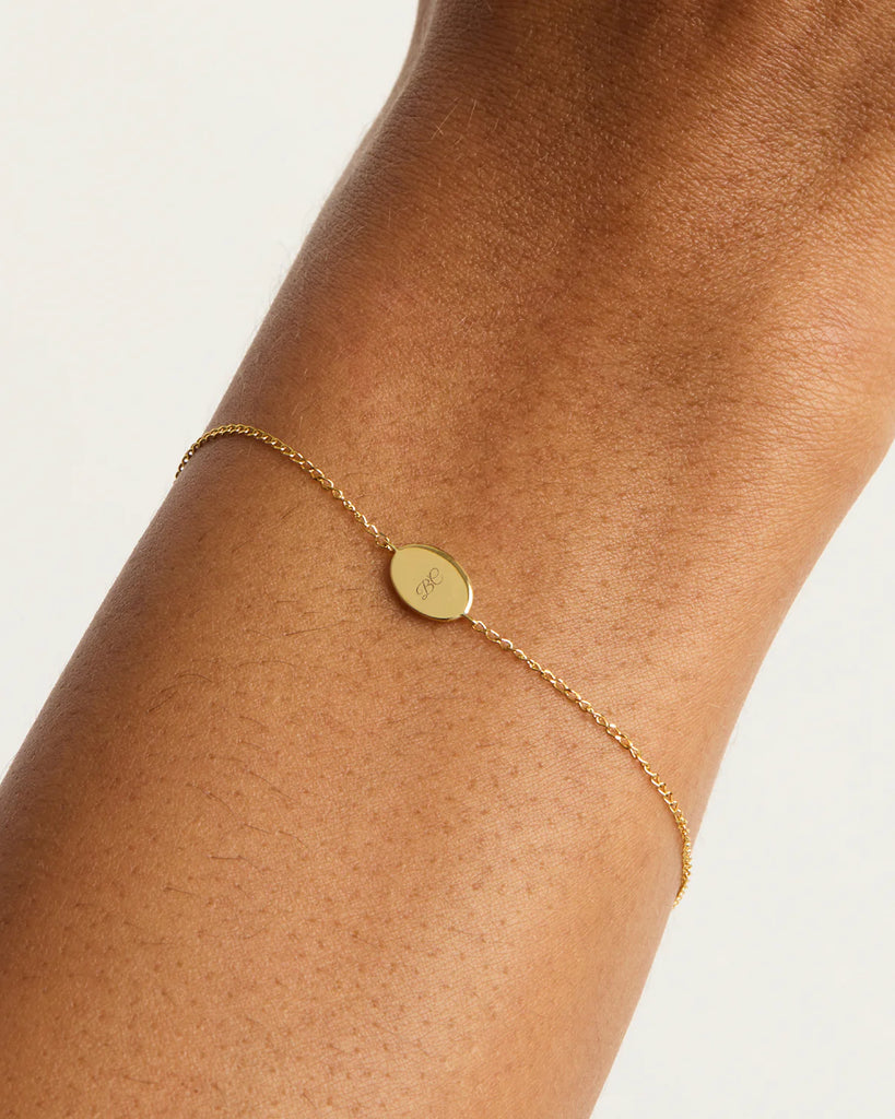 By Charlotte Shine Your Light Bracelet (14k Solid Gold)