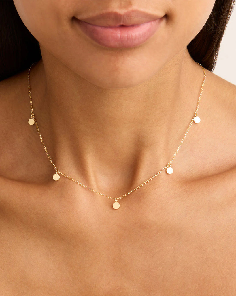 By Charlotte Embrace the Light Choker (18k Gold Vermeil)