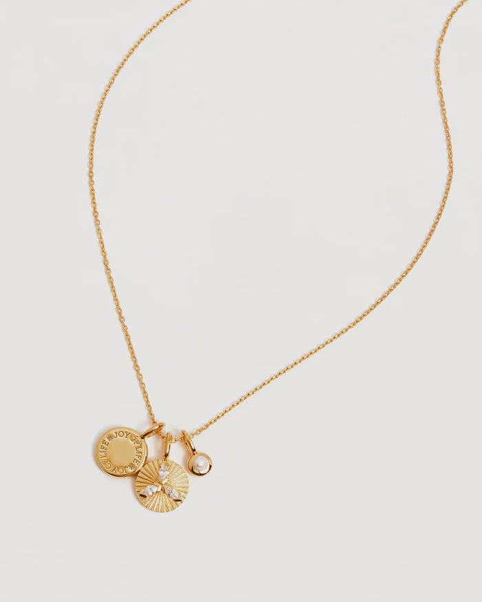 By Charlotte Joy Necklace (18k Gold Vermeil)