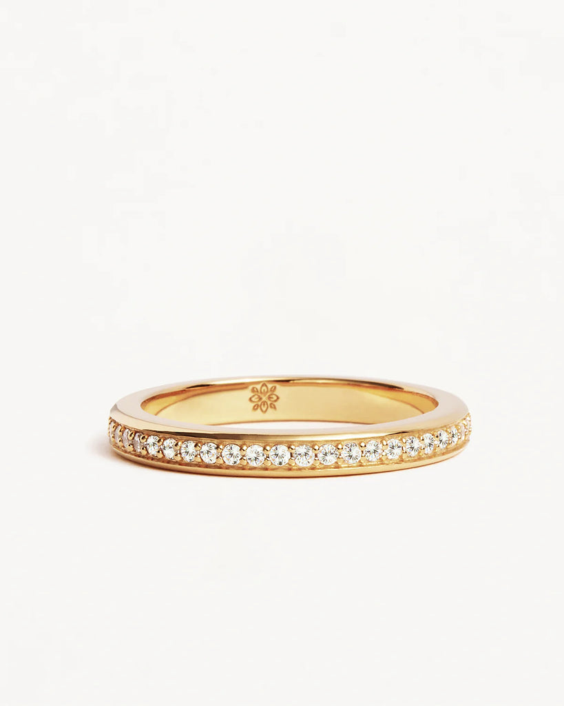 18K Gold Vermeil With Love Ring